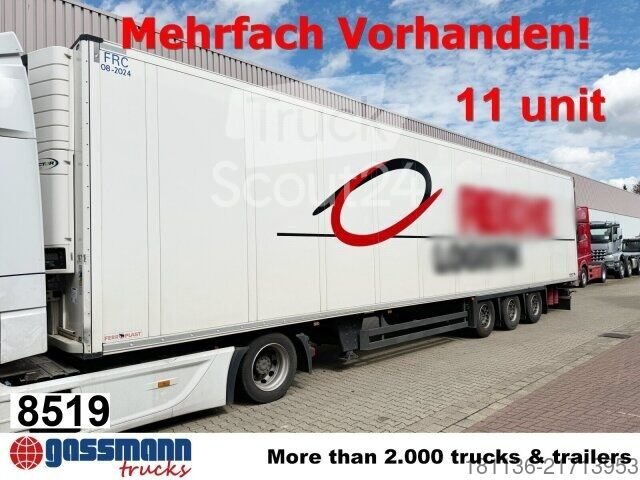Cooling semi-trailers Schmitz SKO 24/L-13.4 FP 45 Cool, Mega, Carrier, used