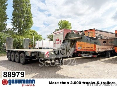 Low loader semi-trailer Kässbohrer SLT 50-3, elephant, EX BW used