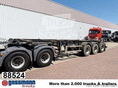 LAG 0-3-39 CD Container chassis, 20ft and 30ft, ADR used