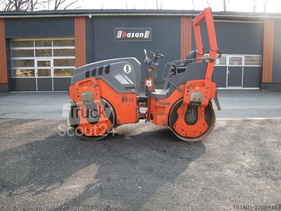Použitý kompresor Asfaltu (Tandem) Hamm HD13V (IDE874)