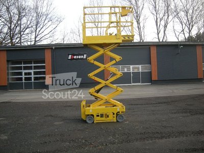 Используется ножница подъемной платформы Genie GS 1330