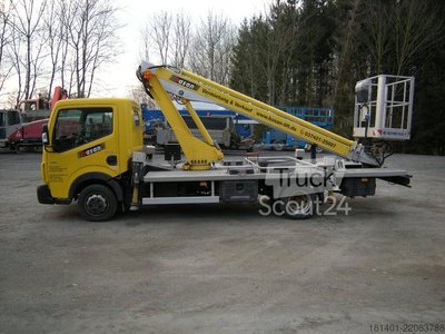 Telescopic boom Renault Maxity with Multitel 160 Alu DS used