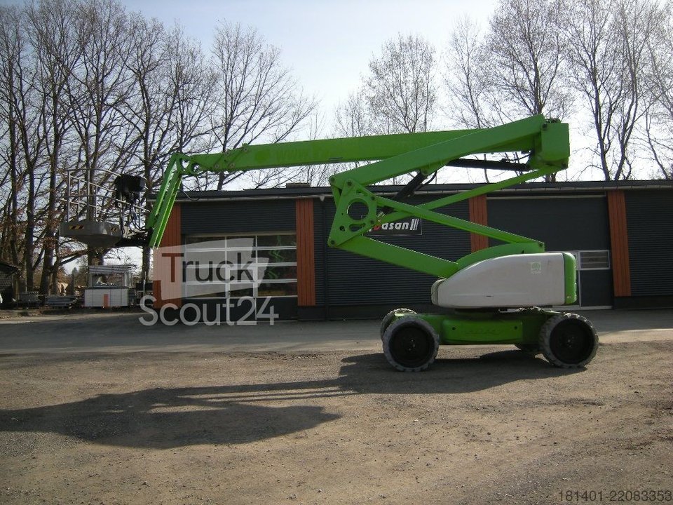 articulated telescope arm Niftylift Lift HR 28 Hybrid Allrad used