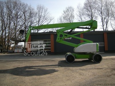 articulated telescope arm Niftylift Lift HR 28 Hybrid Allrad used