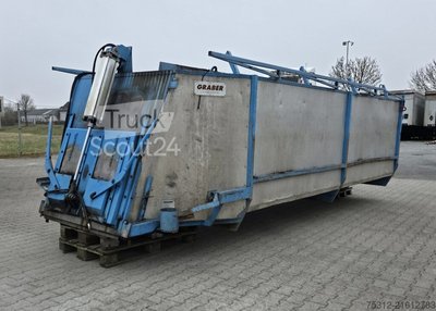 Asphalt mixing plant Graber Isogra Asphalt Thermosilo Mulde used
