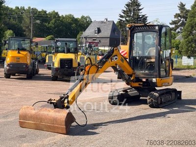 Minibagger JCB 8026 , 2 Löffel MS 03 gebraucht