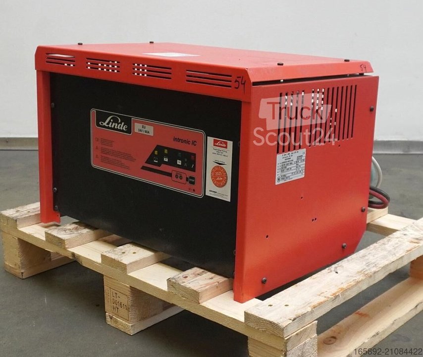 Gabelstaplerbatterie INDUSTRIE AUTOMATION Intronic IC 24V/60A EUW gebraucht