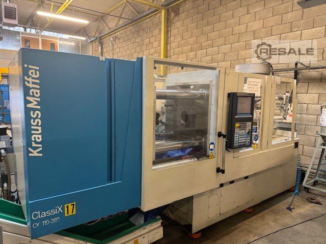 Injection molding machines KRAUSS MAFFEI CX 110-380