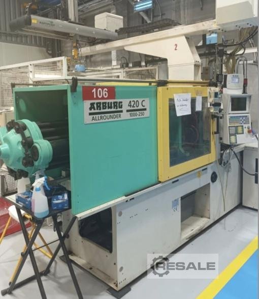 Injection molding machines ARBURG 100 T  type 420C 1000-250