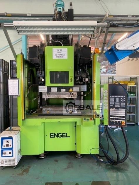 Injection molding machines ENGEL 50T VERTICALE CC100 ES200V / 50VT HL