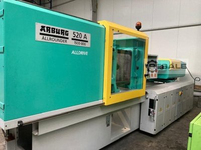 Injection molding machines ARBURG 520A-1500-800 (207)