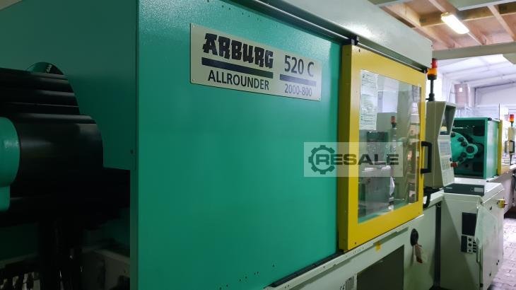 Maszyny wtryskowe ARBURG 520C- 2000- 800 (193)