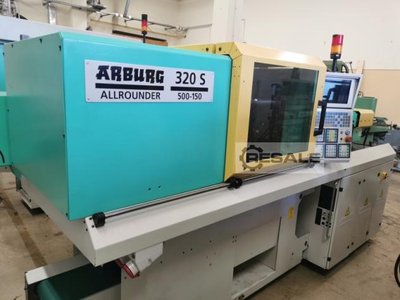 wtryskarki ARBURG 320 S 500 - 150 z wielodźwigiem