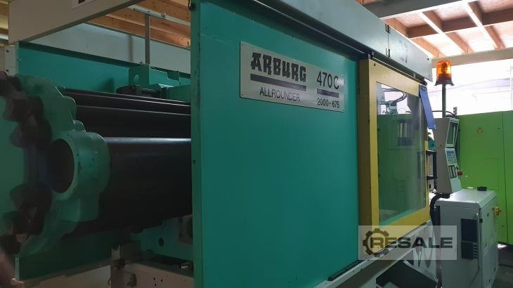 Injection molding machines ARBURG 470C-2000-675 (Nr. 40)