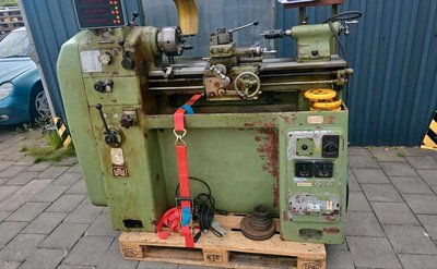WMW DMLZ Leit & Zugspindel Drehmaschine 250 x 600 mm