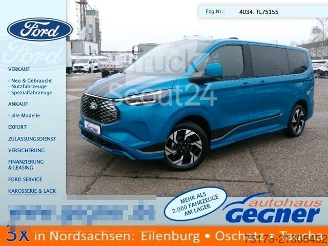 микроавтобус FORD Tourneo Custom BEV 82kWh 340L1 AHK Pano B&O
