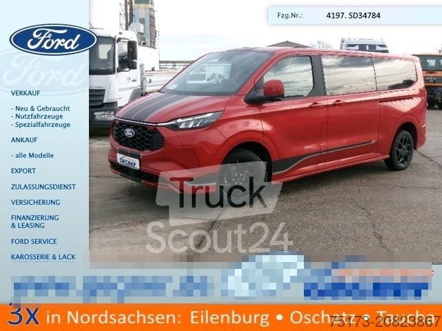 Minibus FORD Tourneo vlastní 340L2 Sport PHEV AHK Exclusiv Nav použitý