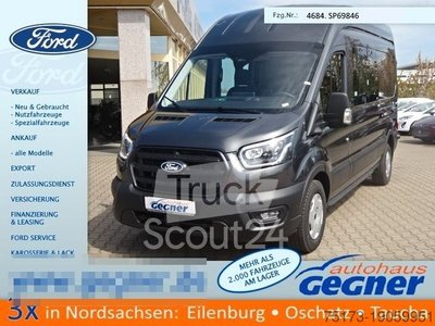 Vysoký Ford Transit 350L3H3 DoKa Truck Trend AT AHK Stndhzg použitý