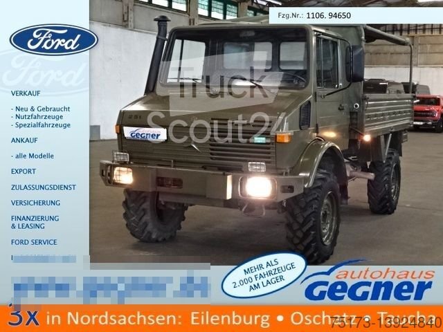 MERCEDES-BENZ Unimog U 1300 L Turbo OM 366 Pritsche 4x4 použitý