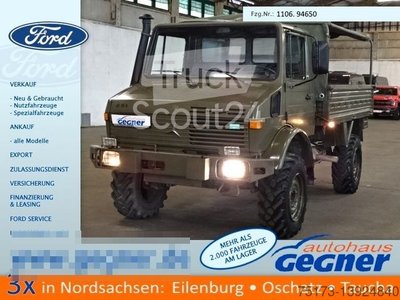 MERCEDES-BENZ Unimog U 1300 L Turbo OM 366 Pritsche 4x4 použitý