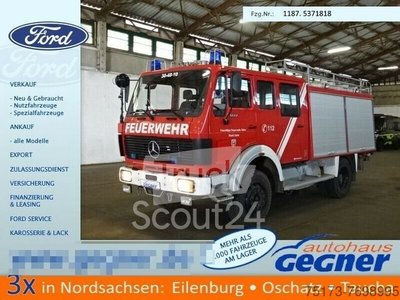 Speciální vůz MERCEDES-BENZ 1222 AF-159 Použitý hasič 9- sedací systém