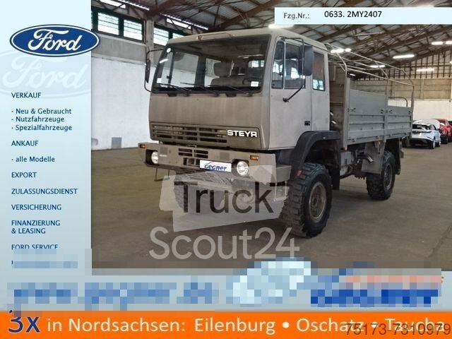 Použité nákladní vozy (otevřené) STEYR 12 M18 / 4x4