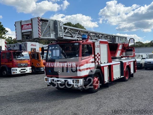 Speciální Truck MERCEDES-BENZ MB 1524 Lathe METZ DLK 23-12 PLC III