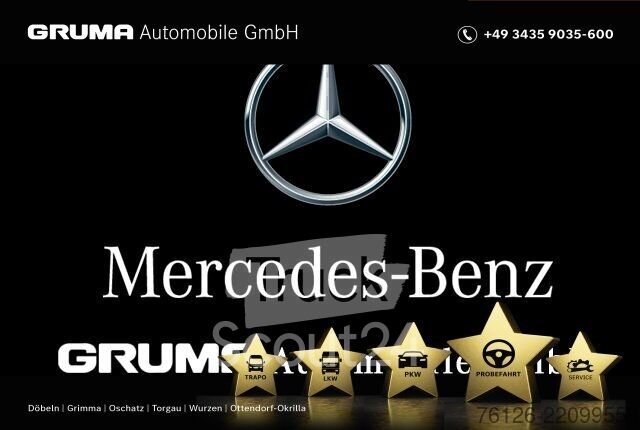Autokran Mercedes-Benz Arocs 2545L 6x2 with Hiab L- Hipro 195 / Lenkachse used