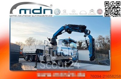 Dump truck SCANIA R470 10x4 KRAN 31m FUNK + Jib + Seilwinde 5. / 6. použitý