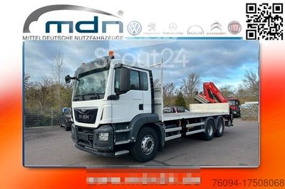 Autokran MAN TGS 26.400 6x4 Pritsche/Plateau KRAN FUNK AHK gebraucht