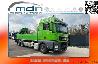 Autokran MAN TGX 26.440 Pritsche Montagekran 25m Seilwinde gebraucht