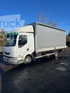 Використовується вантажівки з Pritsche & Plane RENAULT Midlum 180DCI-LBW-Німці-Bleaf Cabin