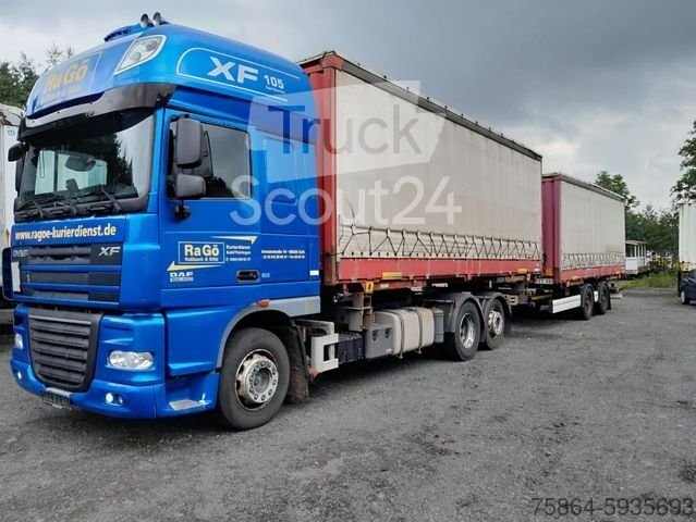 вантажівка DAF XF105.460 , Повний поїзд використовується