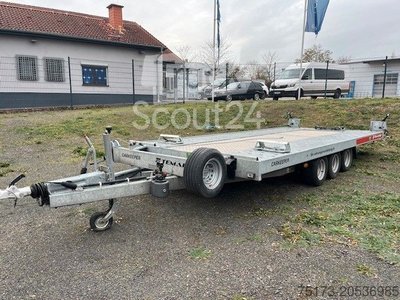 Автомобільний причіп TEMARED CARKEEPER 4820/3 480x206cm KIPPBAR 3 осі 3,5t використовується