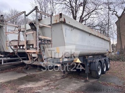 Tilt semi-trailer SCHMITZ CARBULL SKI 24 7,5 reinforced version used