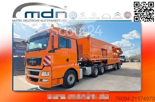 semi-trailer ASSMANN Assmann Suction /Printing Combi Sinker Recycling used