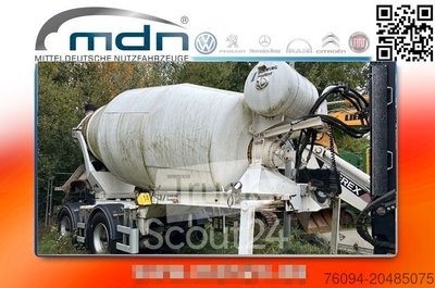 semi-trailer Stetter AM 10m Concrete mixer semi-trailer used