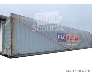 Semi-trailer replacement chassis P&O Nedlloyd Ponu Seecontainer 40' footrest