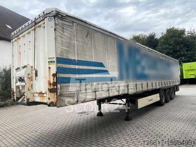 Semi-trailers with Pritsche & Plane KRONE SD Plane Edscha Bordwands Plane Steering axis used