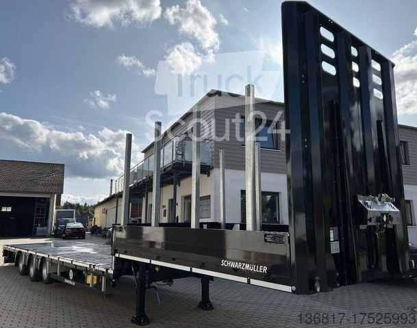 Low loader semi-trailers SCHWARZMÜLLER RH240 Jumbo Plateau Low loader exhaustable > NEW < new