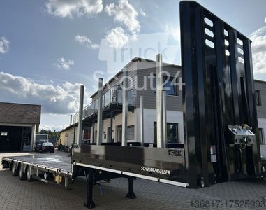 Low loader semi-trailers SCHWARZMÜLLER RH240 Jumbo Plateau Low loader exhaustable > NEW < new