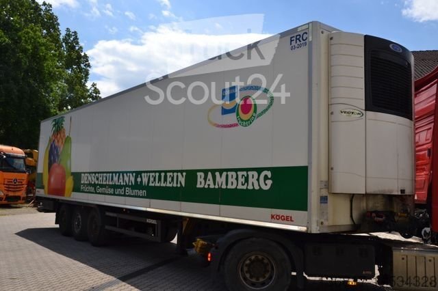 Cooling semi-trailer KÖGEL S 24-3 Freezer Carrier Vector 1550 / Lift axle used