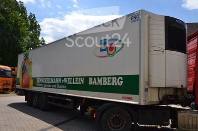 Cooling semi-trailer KÖGEL S 24-3 Freezer Carrier Vector 1550 / Lift axle used