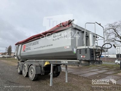 Tilt semi-trailer Carnehl Kipper aluminium box tray 24m used