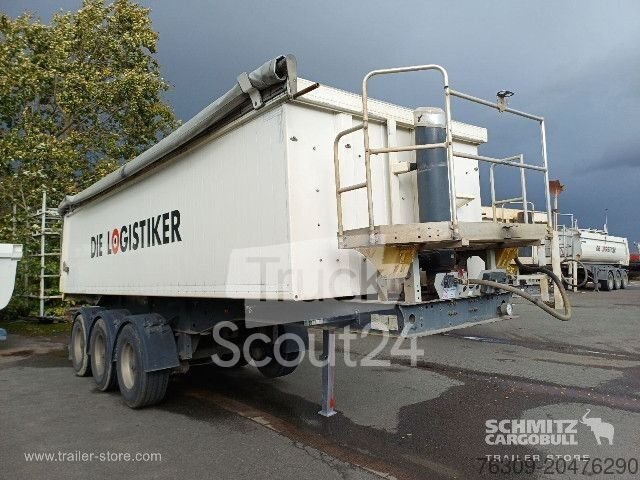 Kipper semi-trailer Langendorf Kipper Alukastenmulde 24m used