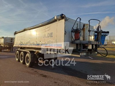 Tilter semi-trailer Meierling Kipper Alukastenmulde Thermomulde 19m used