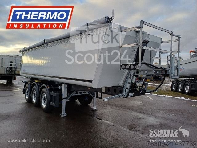 Tilter semi-trailer Schmitz Cargobull Kipper Alukastenmulde Thermomulde 25m new