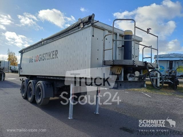 Kipper semi-trailer Langendorf Kipper Alukastenmulde 24m used