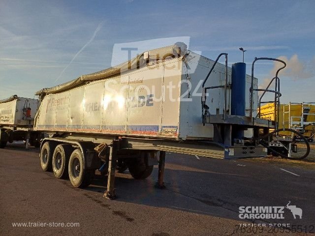 Tilter semi-trailer Meierling Kipper Alukastenmulde Thermomulde 19m used