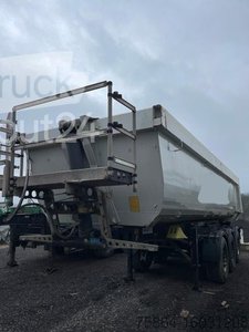 Tilt semi-trailer SCHMITZ CARBULL SKI 24 steel trough, 2 x available!!! used